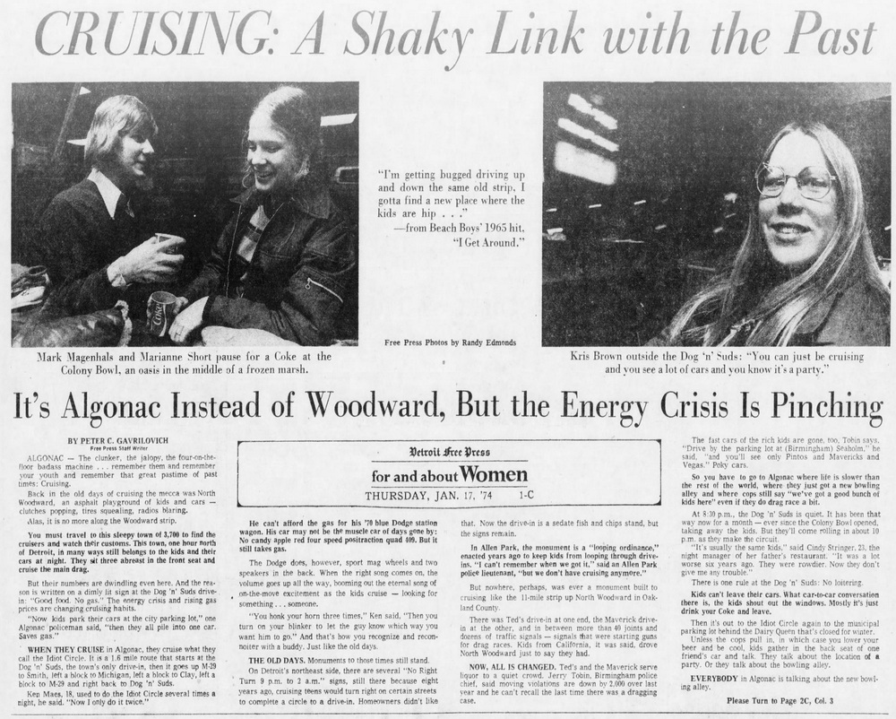 Colony Bowl - 1974 Article On Alley (newer photo)